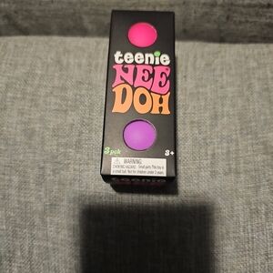 3-Pack Teenie Doh Balls Toy - Pink & Purple Squishes